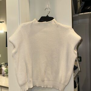 Elegant White Women's Sweater